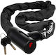 Bicycle Cable Lock with Key Black