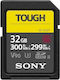 Sony Tough SDHC 32GB Klasse 10 U3 V90 UHS-II