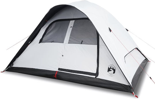 vidaXL Camping Tent Igloo White 3 Seasons for 6 People 334x273x190cm