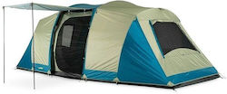 OZtrail Seascape Dome Camping Tent Tunnel Blue for 10 People