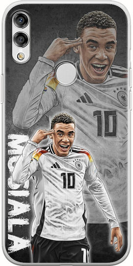 Euro 2024 Jamal Musiala Huawei Honor 10 Lite TPU Flexibil Transparent din Silicon