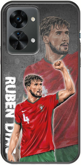 Euro 2024 Ruben Dias Oneplus Nord 2t 5g Black Tpu Black Silicone