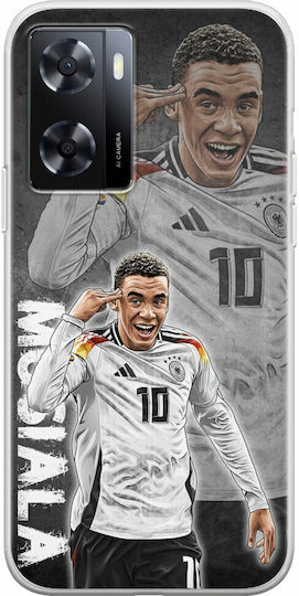Euro 2024 Jamal Musiala Oppo A57 4g Flexible Tpu Διάφανη Σιλικόνη