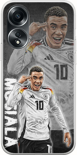 Euro 2024 Jamal Musiala Oppo A78 5g Flexible Tpu Transparent Silicone
