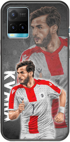 Euro 2024 Khvicha Kvaratskhelia Vivo Y33s Negru TPU Silicon Negru