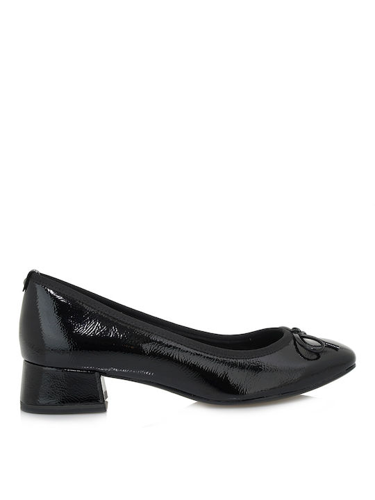 Tamaris Synthetic Leather Black Low Heels