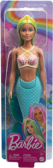 Barbie Light Blue Mermaid Tail and Tiara Doll Dreamtopia Blue Tail for 3+ years+ Years 30cm