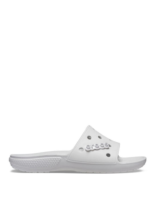 Crocs Classic Ανδρικά Slides Λευκά