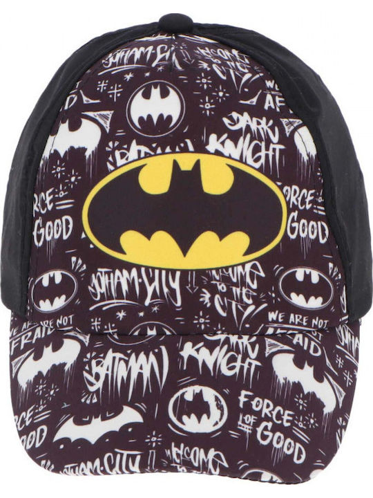 Setino Kids' Hat Jockey Fabric Black