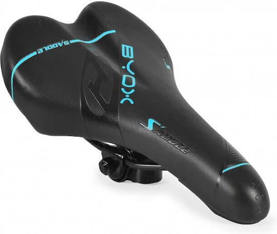 Byox Blue Bicycle Saddle
