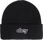 Obey Throwback Beanie Unisex Σκούφος Πλεκτός σε...