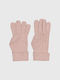 Only Rosa Gestrickt Handschuhe