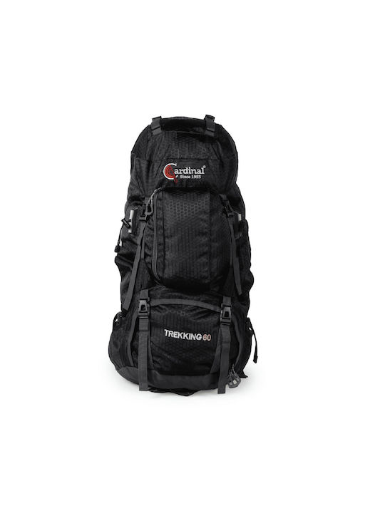 Cardinal Waterproof Mountaineering Backpack 60lt Black