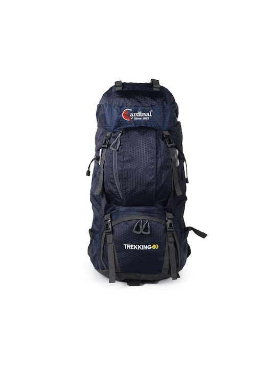 Cardinal Waterproof Mountaineering Backpack 60lt Blue