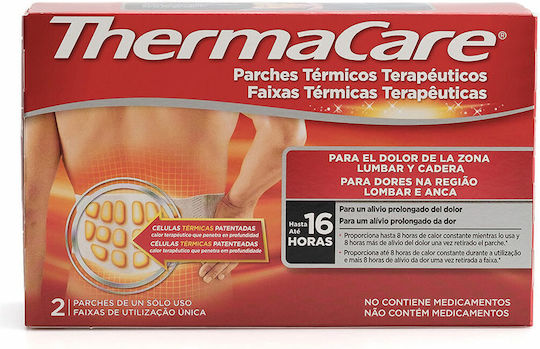 Thermacare Heatwraps Lower Back Hip 2 Units