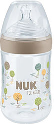 Nuk Nature Πλαστικό με Θηλή Σιλικόνης για 6-18 μηνών 260ml Nuk Nature Πλαστικό με Θηλή Σιλικόνης για 6-18 μηνών 260ml