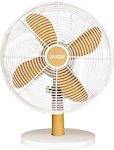 Gruppe Table Fan 40W Ivory - Wood