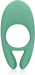 LoveLine Soft Δονούμενο Δαχτυλίδι Πέους Σιλικόνης Πράσινο