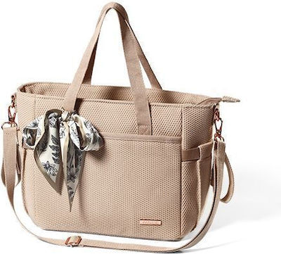 Babyono Shoulder/Hand Diaper Bag Beige