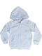 Kids Cardigan with Hood White