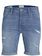 Jack & Jones Herrenshorts Jeans Blue