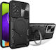 Techsuit Back Cover Metallic Black (Galaxy A52 / A52s)