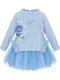Children's Dress Long Sleeve Blue