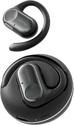 Vention OpenBeat O11 Air Conduction Bluetooth Handsfree Earphone with Sweat Resistance and Charging Case Black