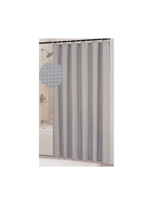 Ankor Shower Curtain Grey