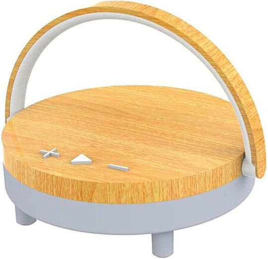 Wireless Mobile Smartphone Charger Lamp with Built-in Speaker 10w Bluetooth Inovalley