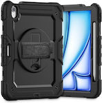 Tech-Protect Umschlag Rückseite Silikon / Kunststoff Schwarz iPad Air 13