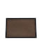 Ankor Entrance Mat Carpet with Anti-slip Backing Brown 40x60cm