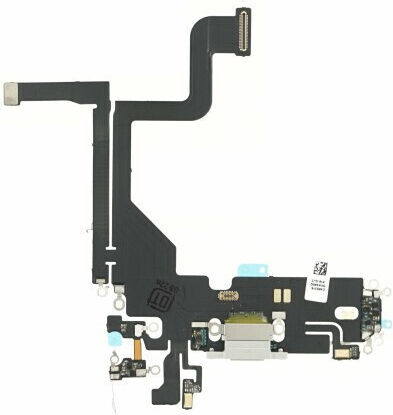 Кабел с Порт за зареждане в Сребрист цвят за iPhone 13 Pro