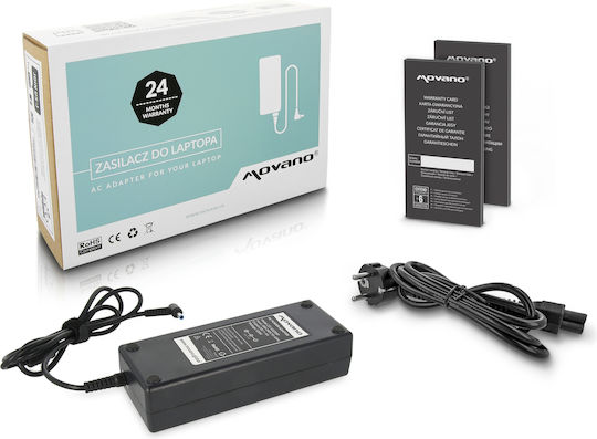 Movano Зарядно за лаптоп 120W 20V 6Спецификация за Asus