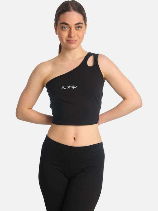 Paco & Co Women's Crop Top Black