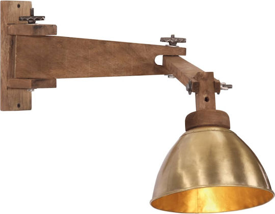 vidaXL Lamp Wall Bronze 20x6.5cm