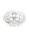 Slamp Ceiling Mount Light White with Socket E27