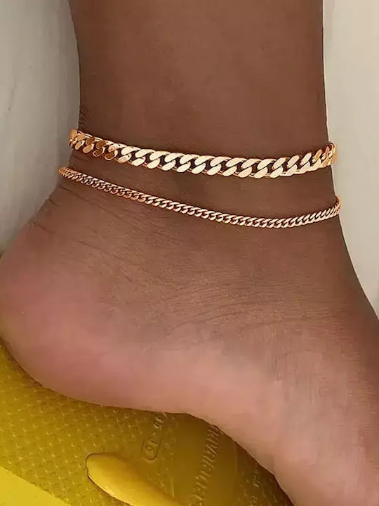 Set of Bracelets Anklet Chain