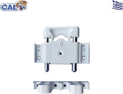 Cal Lock for Sliding / Hinged Doors White