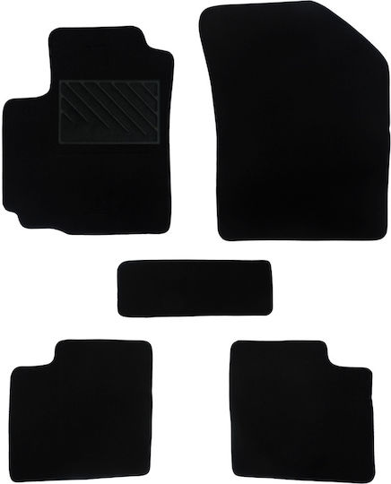 Autopataki Σετ Μπροστινά και Πίσω Πατάκια 5τμχ για Suzuki SX4 S-Cross 2013-2021 Μαύρα