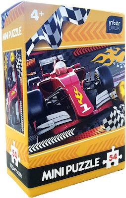 Παιδικό Puzzle 54pcs Cars interDRUK