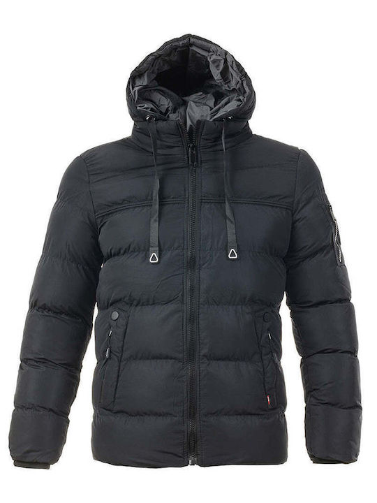 Senior Men's Puffer Jacket Blue