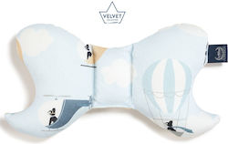 La Millou Kopfkissen Kinderwagen Hellblau Angel...