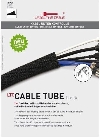 Label The Cable Kabelantenne Koax-Stecker - Koax-Buchse
