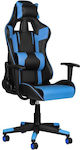 Premium 916 Artificial Leather Gaming Chair with Adjustable Arms Black / Blue