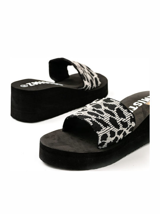 Platforme Dama în Tip Slip On Animal Print