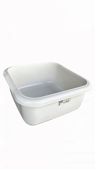 Vas pătrat Viomes Nr. 111 29x29x12cm Capacitate 5.5lt Gri Bej