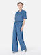 Women's One-piece Suit Blue