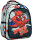 Gim Spider Wall School Bag Backpack Kindergarten in White color 15Liters