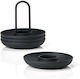 Zone Denmark Eierbecher Metallisch Schwarz 4pcs